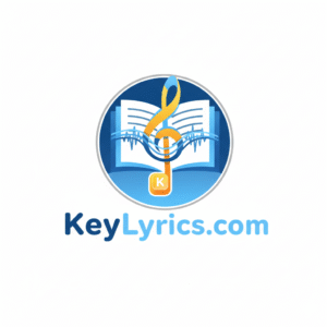 a logo for keylyrics.com