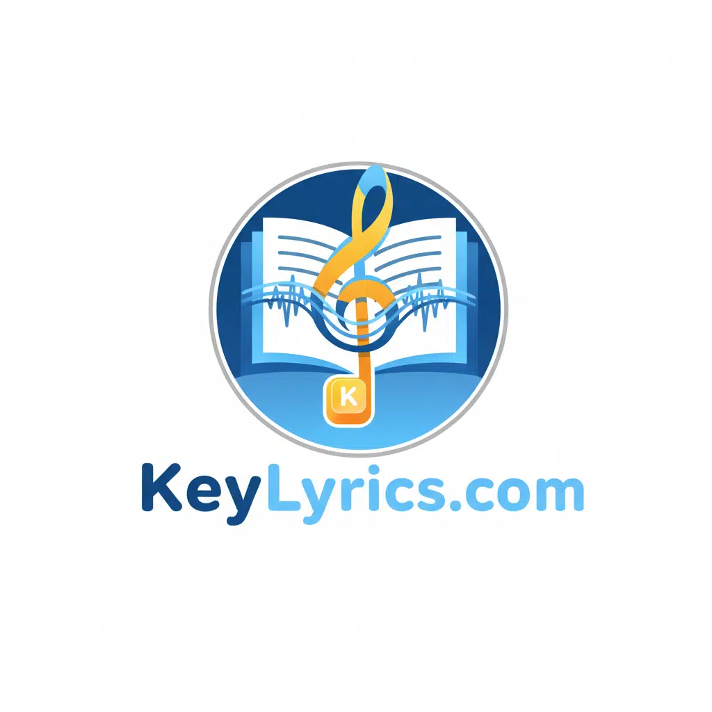 a logo for keylyrics.com